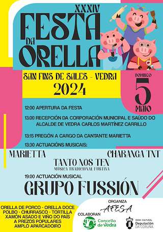 XXXV Festa da Orella de San Fins de Sales en Vedra