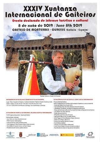 XLI Xuntanza Internacional de Gaiteiros (2026) en Monterrei