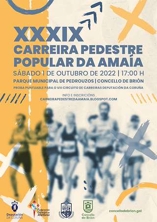 XLII Carreira Pedestre da Amaía en Brión