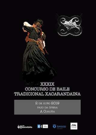 XLIII Concurso de Baile Tradicional Xacarandaina en A Coruña