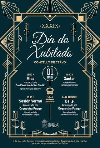 XL Día do Xubilado en Cervo