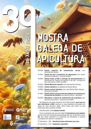 XLI Mostra Galega de Apicultura en Arzúa