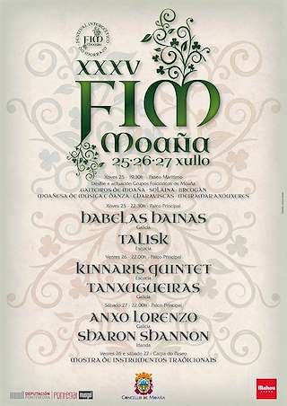 XLII Festival Intercéltico do Morrazo (2026) en Moaña