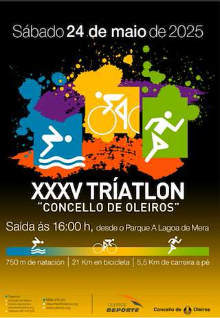 XXXVI Triatlón (2026) en Oleiros