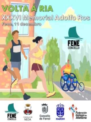 XXXIX Carreira Media Maratón Memorial Adolfo Ros - Volta á Ría  (2025) en Neda
