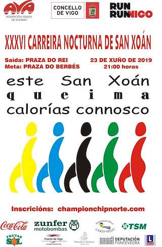 XLII Carreira Nocturna de San Xoán en Vigo