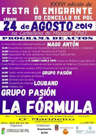 XL Festa do Emigrante (2026) en Pol