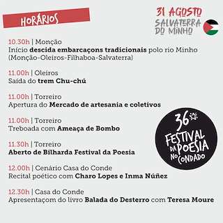 XXXVII Festival da Poesía no Condado en Salvaterra do Miño