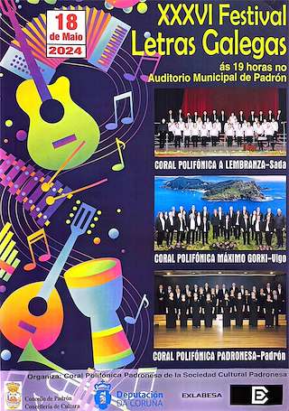 XXXVII Festival Letras Galegas en Padrón