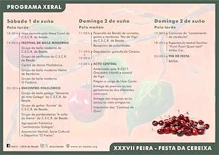 XXXVIII Festa - Feira da Cereixa de Beade en Vigo