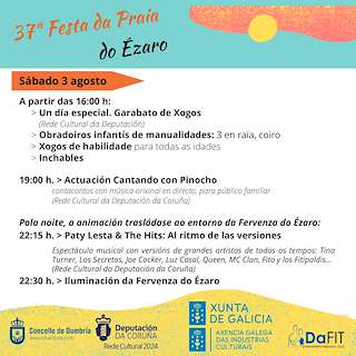 XXXVIII Festa da Praia de Ézaro en Dumbría