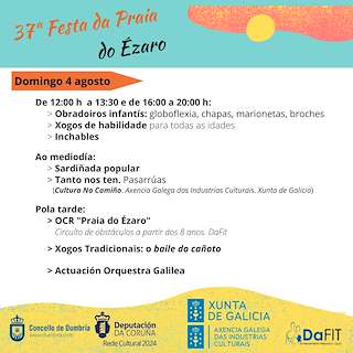 XXXVIII Festa da Praia de Ézaro en Dumbría