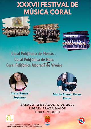 XL Festival de Música Coral en Viveiro