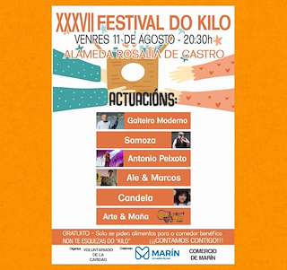 XXXIX Festival do Kilo en Marín