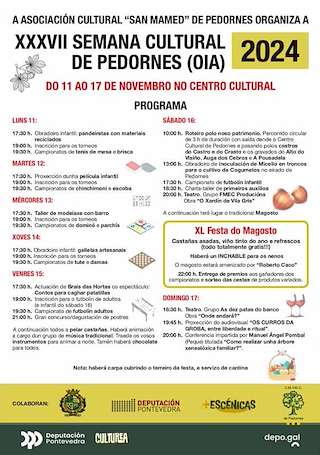 XXXVIII Semana Cultural Pedornes - XLI Magosto Popular en Oia