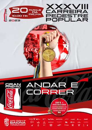 XL Carreira Pedestre Popular Andar e Correr en Baiona