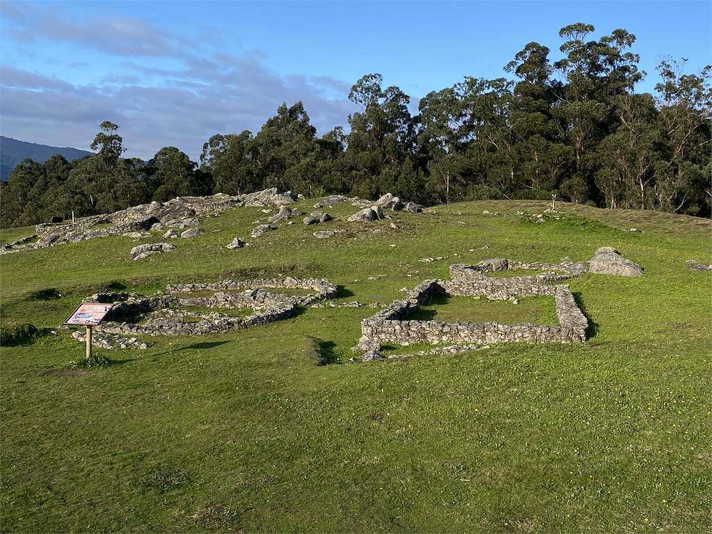 Yacimiento de Castrolandín en Cuntis