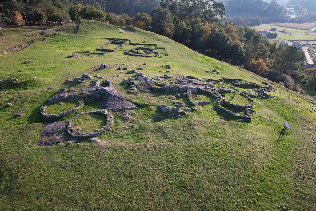 Yacimiento de Castrolandín en Cuntis