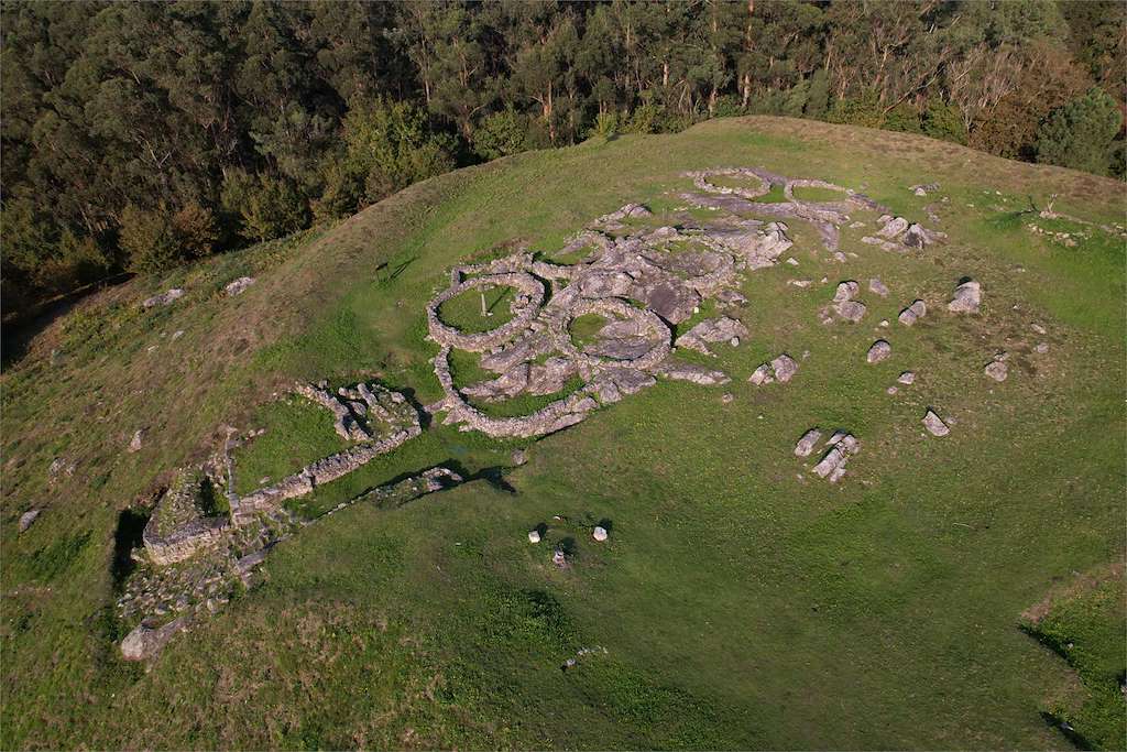 Yacimiento de Castrolandín en Cuntis