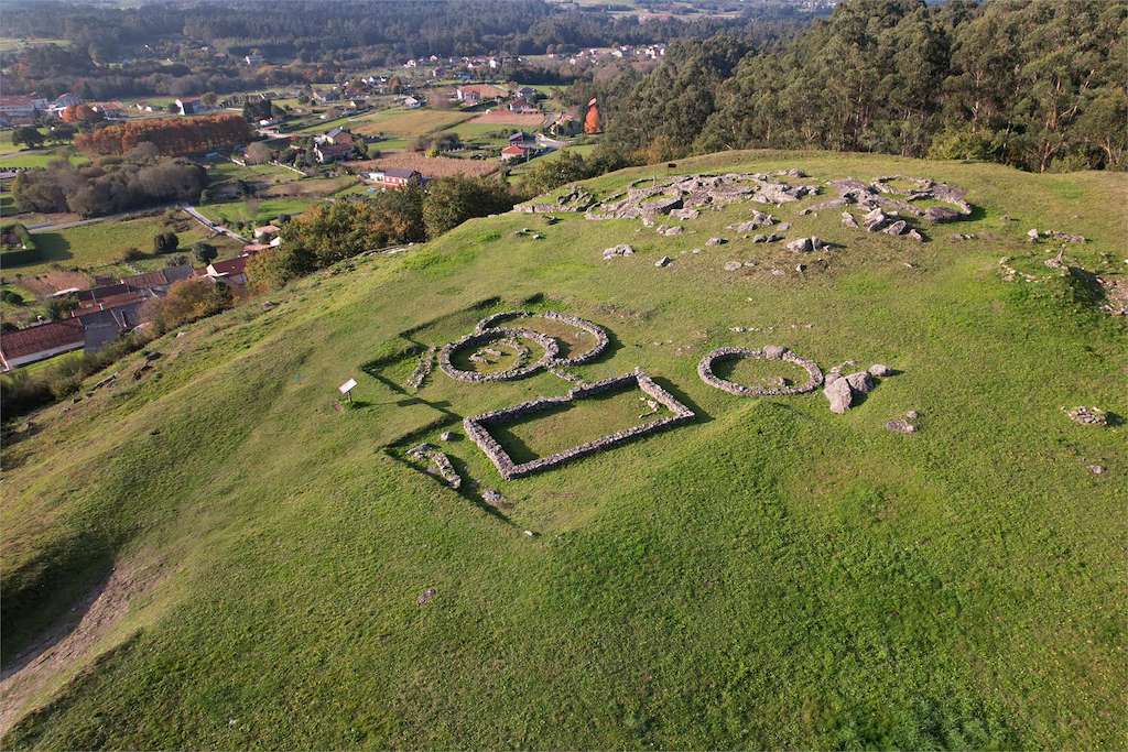 Yacimiento de Castrolandín en Cuntis