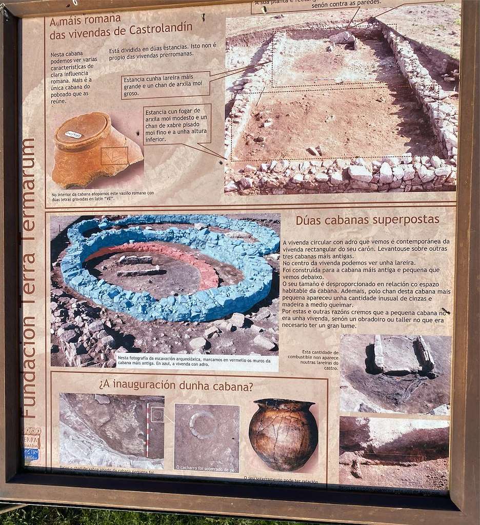 Yacimiento de Castrolandín en Cuntis