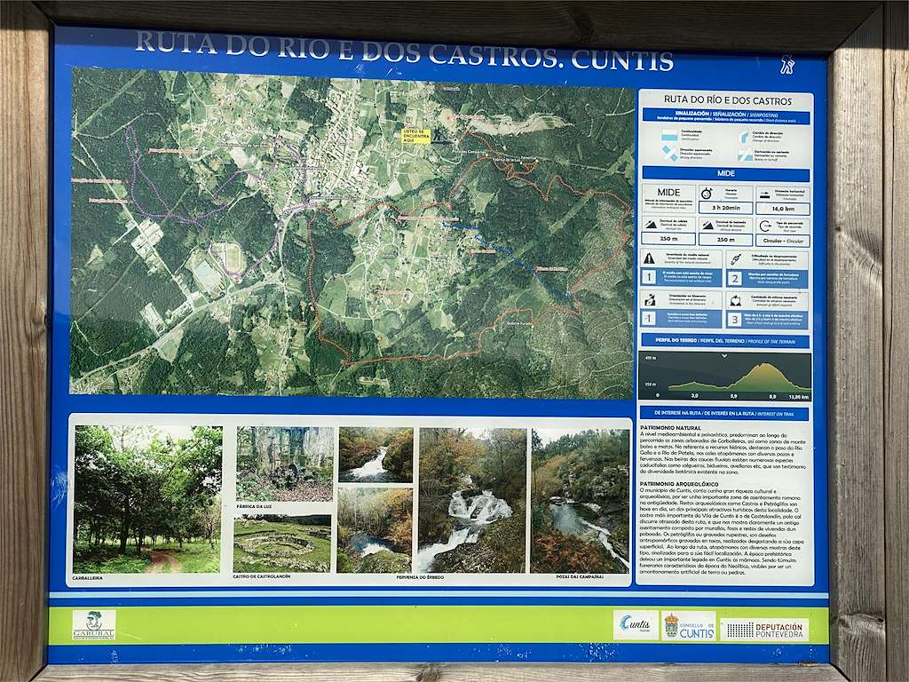 Yacimiento de Castrolandín en Cuntis