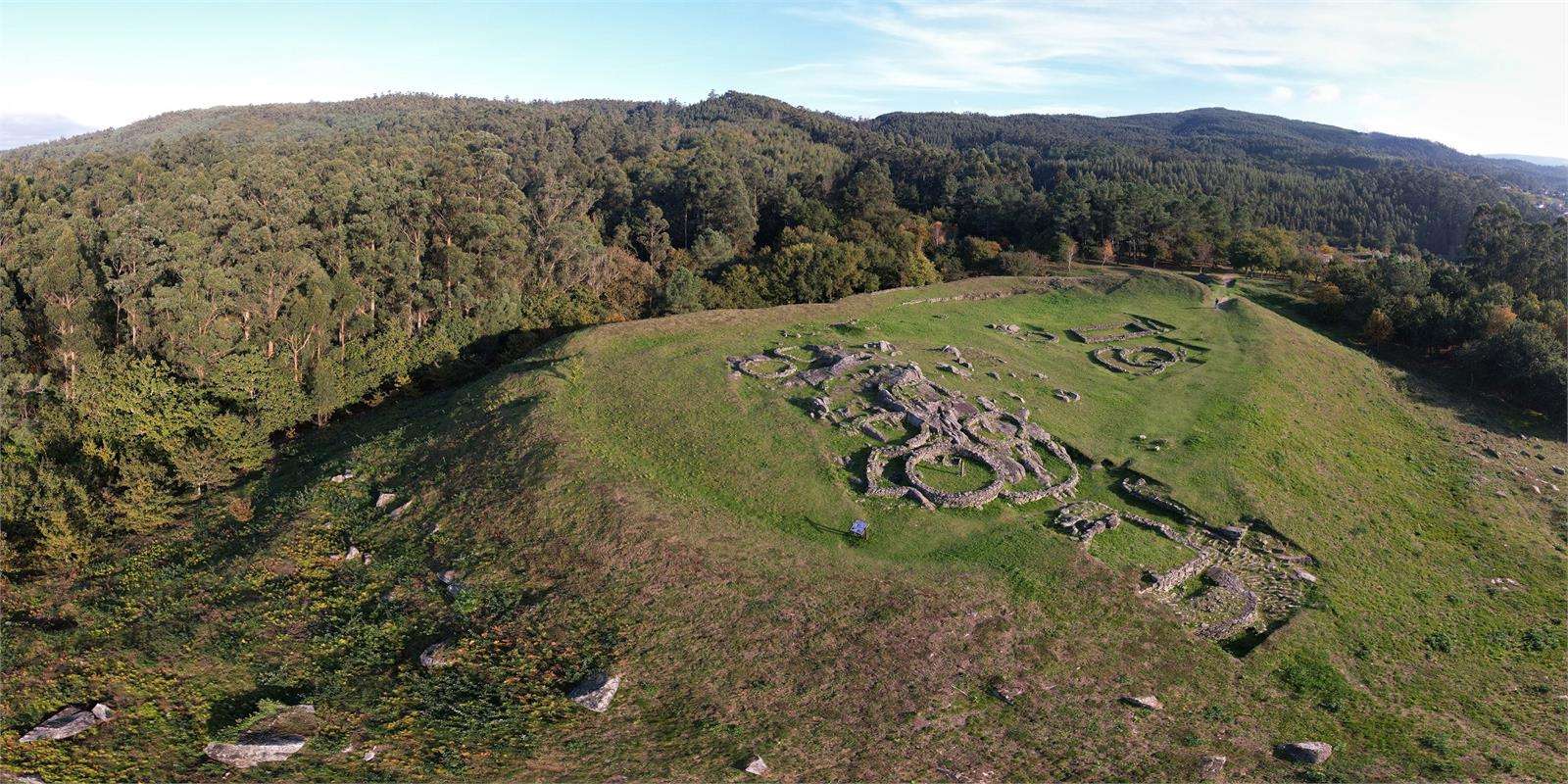 Yacimiento de Castrolandín en Cuntis
