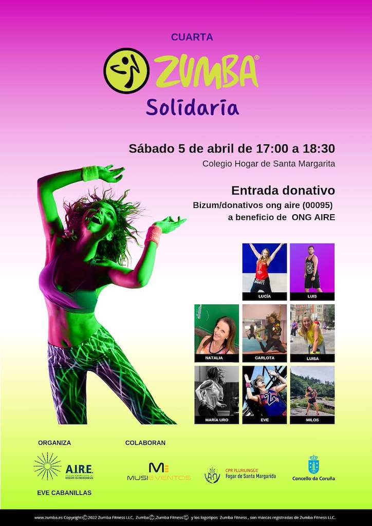 IV Zumba Solidaria (2025) en A Coruña