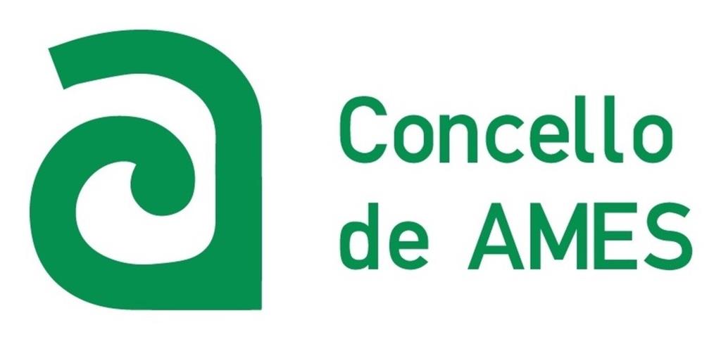 logotipo  Ayuntamiento - Concello Ames - Oficina de Milladoiro