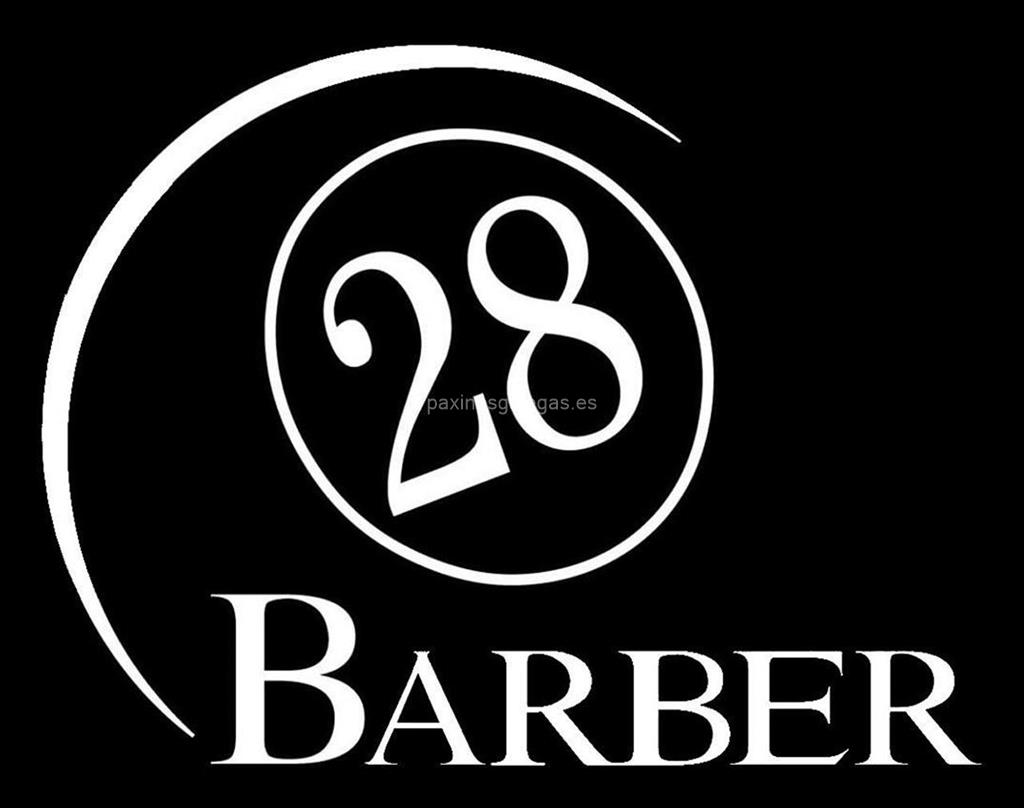 logotipo 28 Barber
