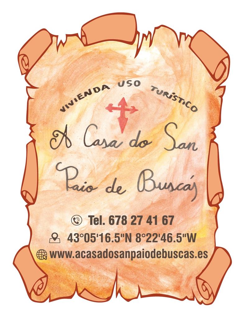 logotipo A Casa do San Paio de Buscás