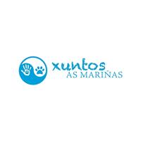 Logotipo A. P. A. Xuntos As Mariñas