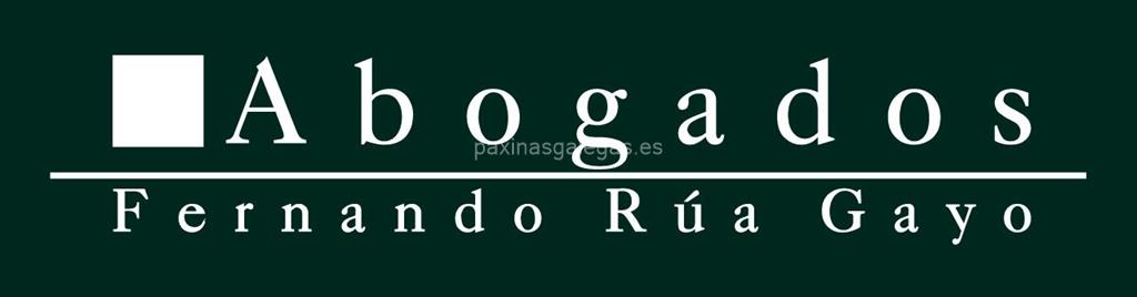 logotipo Abogados Fernando Rúa Gayo