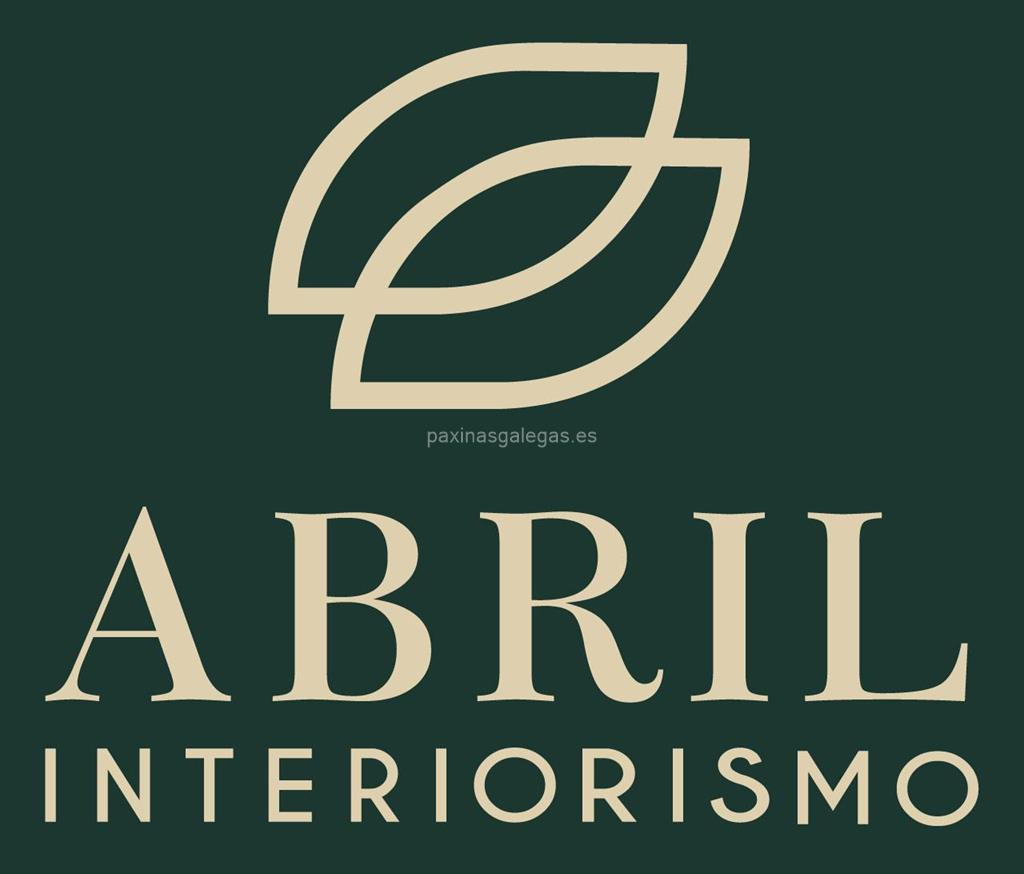 logotipo Abril Interiorismo + Proxectos