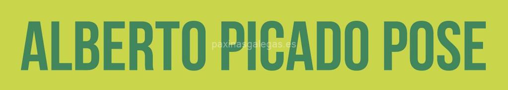 logotipo Alberto Picado Pose