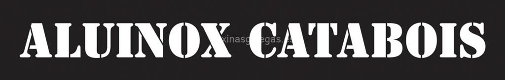 logotipo Aluinox Catabois