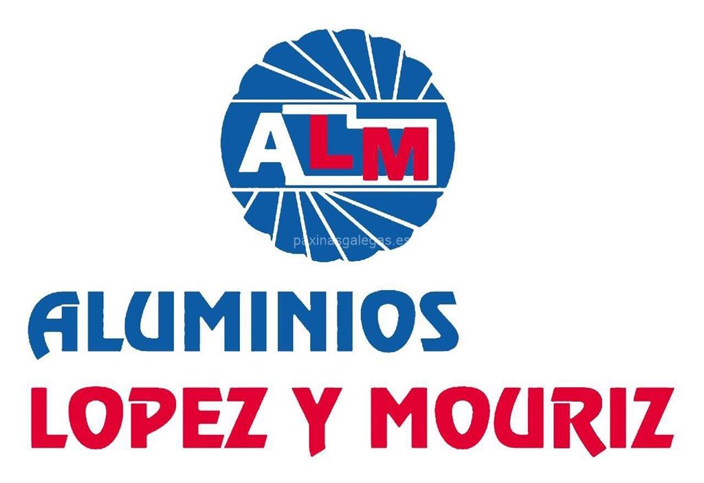 logotipo Aluminios López y Mouríz