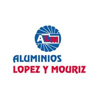 Logotipo Aluminios López y Mouríz