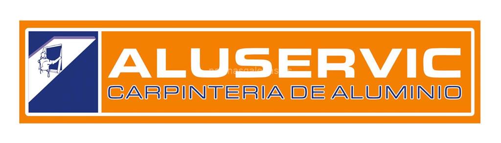 logotipo Aluservic (Cortizo CC16)