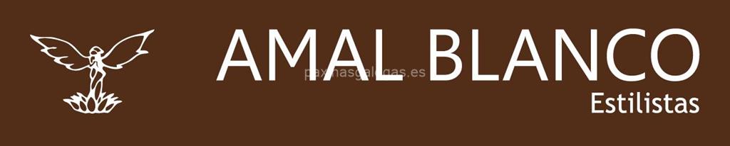 logotipo Amal Blanco