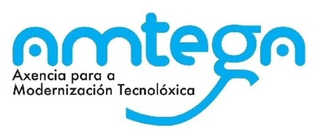 logotipo AMTEGA - Axencia para a Modernización Tecnolóxica de Galicia