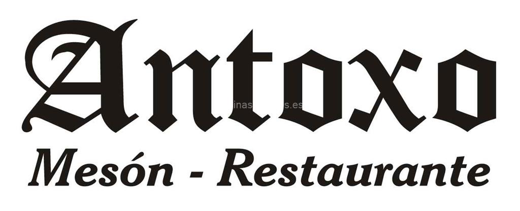 logotipo Antoxo Restaurante Tapería
