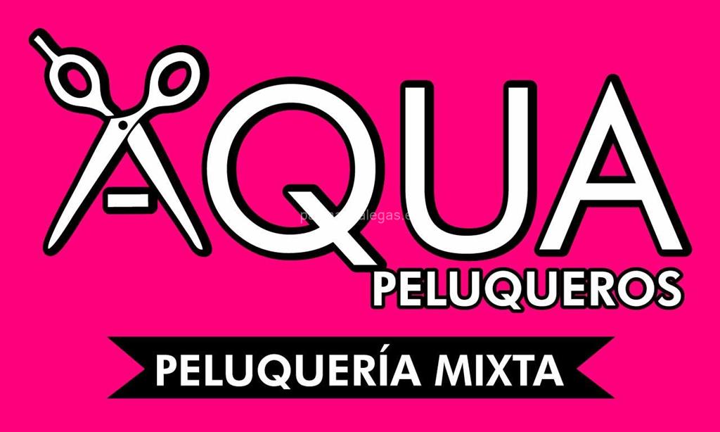 logotipo Aqua Peluqueros