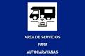 logotipo Área para Caravanas de O Faro
