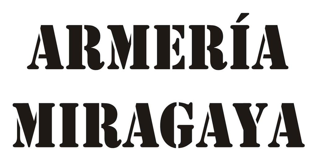 logotipo Armería Miragaya