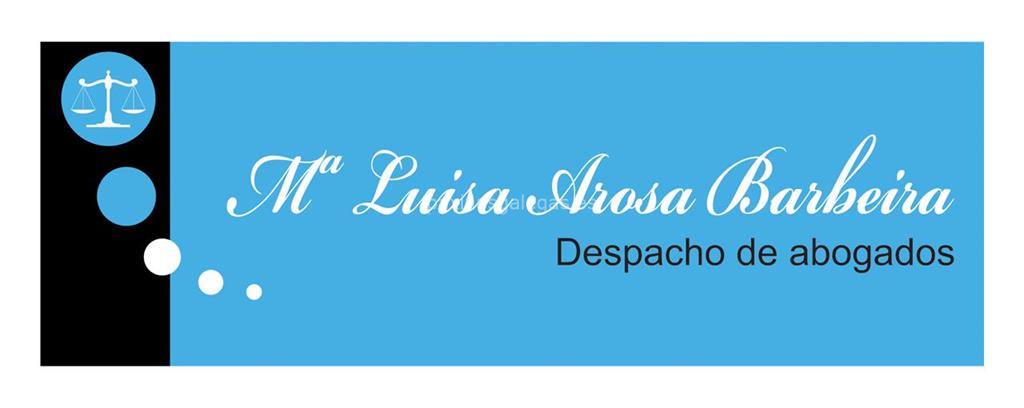 logotipo Arosa Barbeira, Mª Luisa