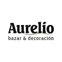 Logotipo Aurelio Bazar e Decoración