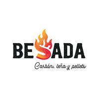 Logotipo Besada Carbón, Leña y Pellets