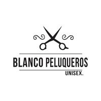 Logotipo Blanco Peluqueros