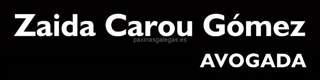 logotipo Carou Gómez, Zaida